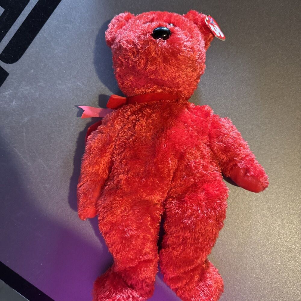 TY Beanie Baby - SIZZLE the Bear (8.5 inch) - MWMT's